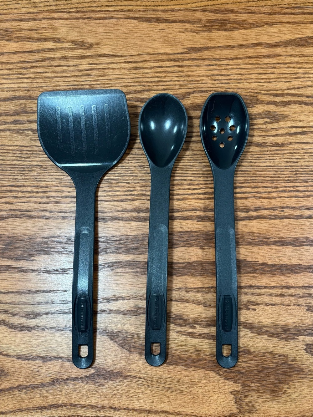 Vintage RUBBERMAID Plastic Turner #1972 Spoon #1973 Slotted Spoon #1974 90s